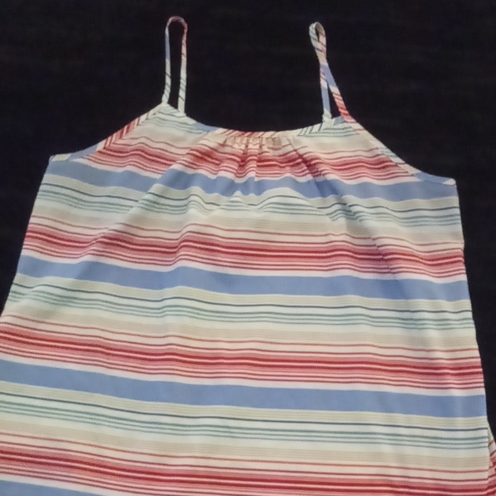 🌟3/$10🌟 Stripped Spaghetti Strap Top